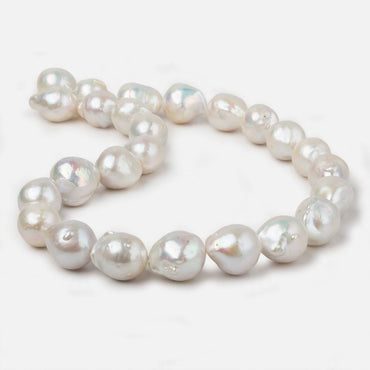 12x13-14x16mm Off White Ultra Baroque Freshwater Pearl 16 inch 29 pieces A (ONLINE ORDER ONLY)