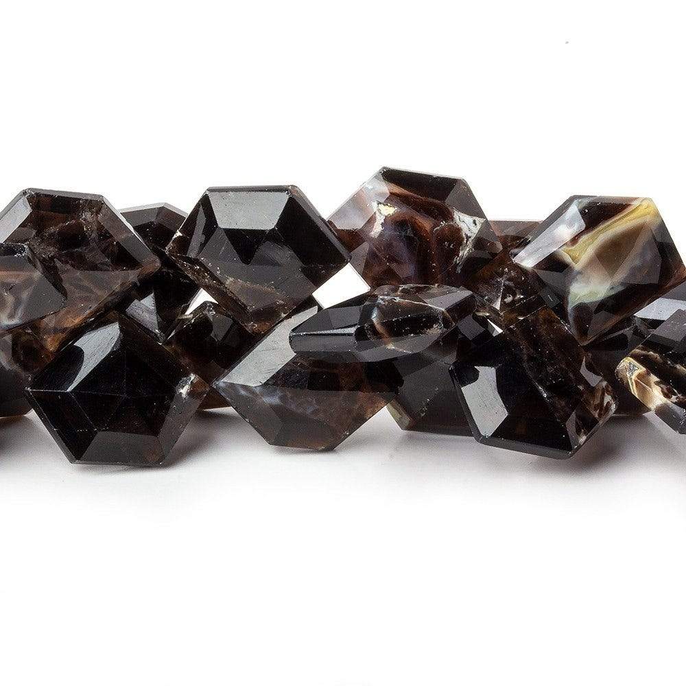 12x14-13x17mm Rapid City Jasper faceted pentagons 6 inch 38 beads AAA (ONLINE ORDER ONLY)