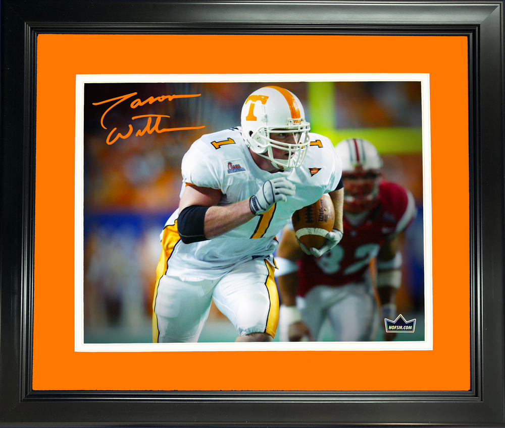 Framed Jason Witten Facsimile Laser Engraved Signature Auto Tennessee Volunteers 11"x14" College Football Photo HOFSM Holo (ONLINE ORDER ONLY)