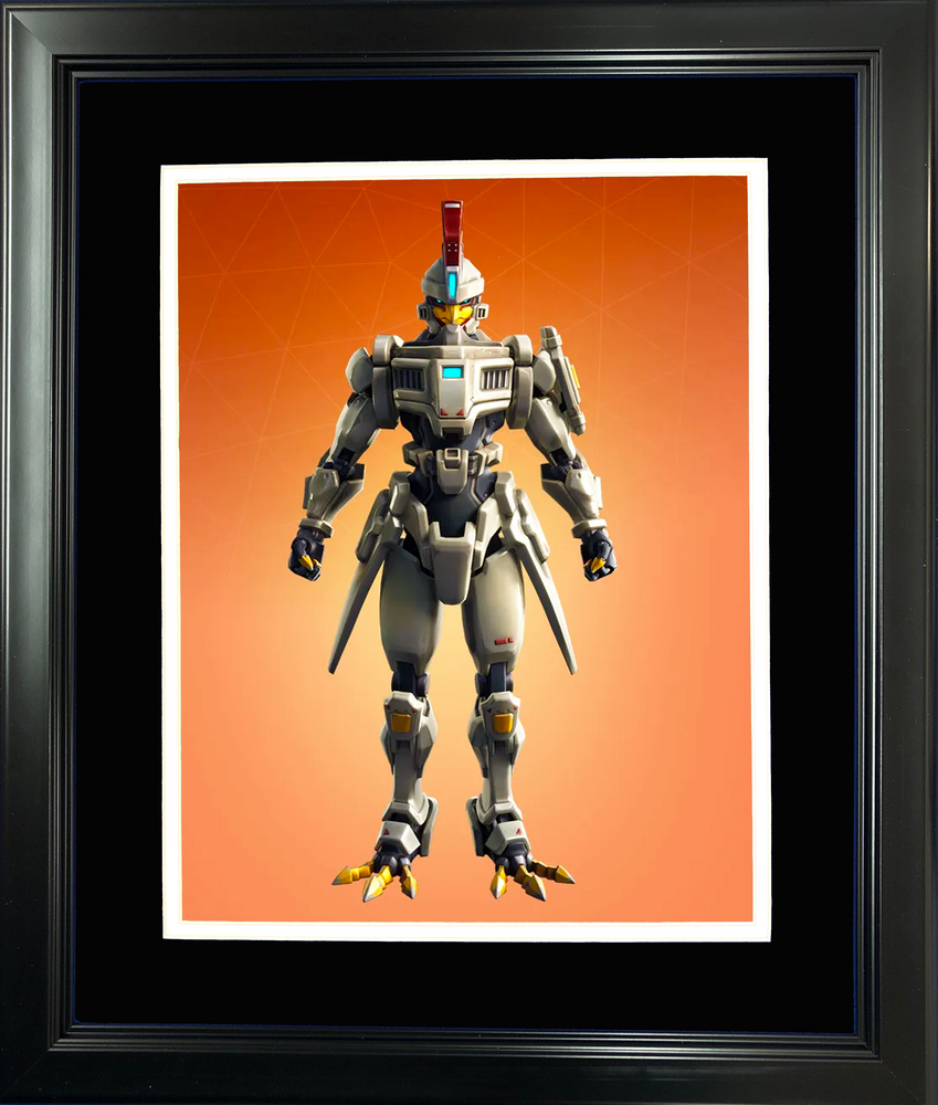 Framed Sentinel Legendary Fortnite Skin 11"x14"Video Game Photo (ONLINE ORDER ONLY)
