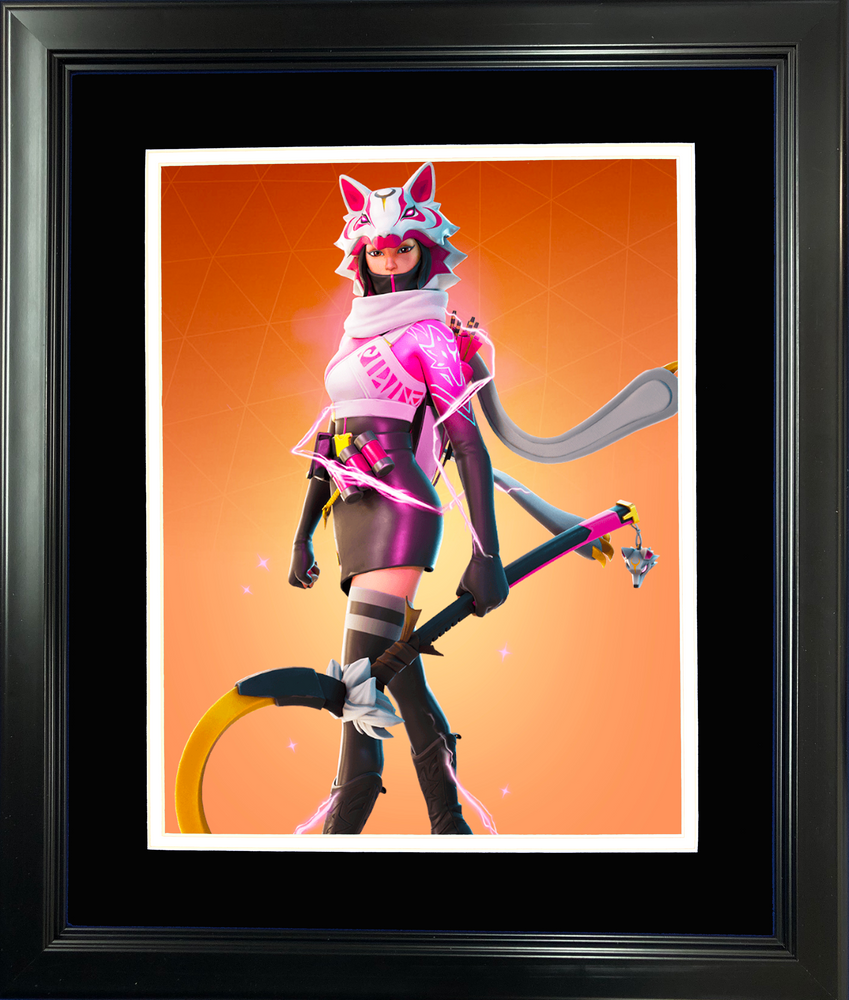 Framed Vi Legendary Fortnite Skin 11"x14" Video Game Photo (ONLINE ORDER ONLY)