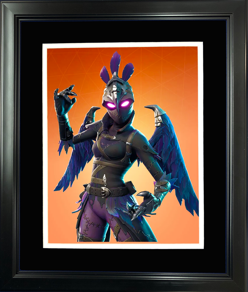 Framed Ravage Legendary Fortnite Skin 11"x14"Video Game Photo (ONLINE ORDER ONLY)