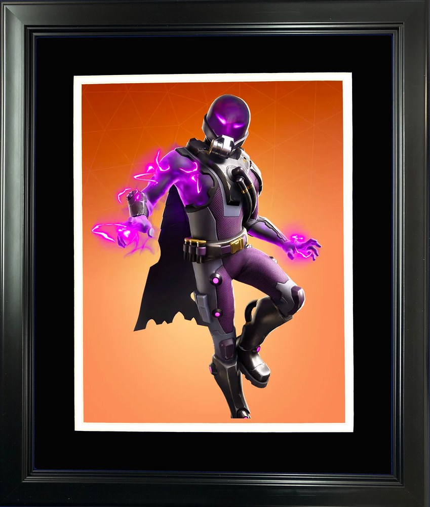 Framed Tempest Legendary Fortnite Skin 11"x14" Video Game Photo (ONLINE ORDER ONLY)