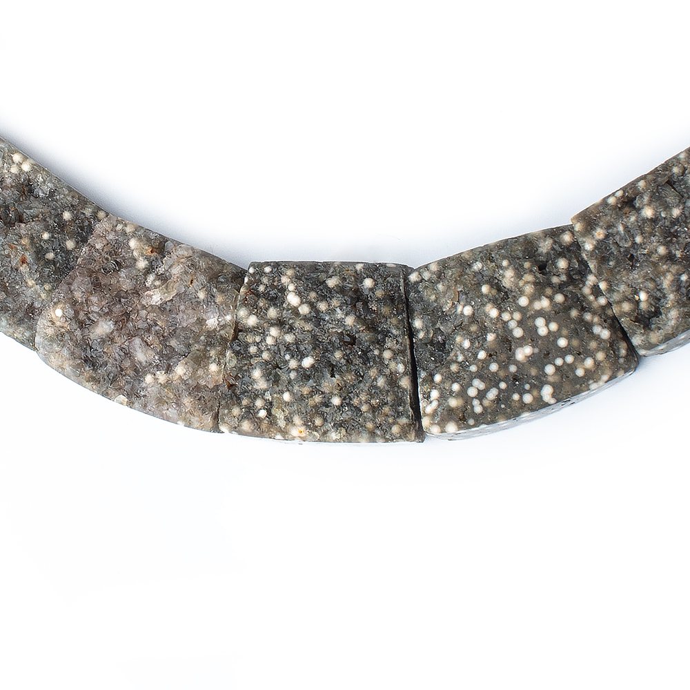 12x17-20x24mm Natural Ocean Jasper Fancy Shape Collar 25 Beads (ONLINE ORDER ONLY)