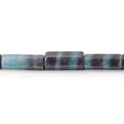 12x6-25x7mm Rare Paraiba Quartz Faceted Tube Beads 18 inch 23 pieces AAA (ONLINE ORDER ONLY)