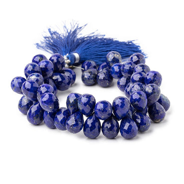 12x8-13x9mm Lapis Lazuli Faceted Tear Drop Beads 8 inch 52 pieces (ONLINE ORDER ONLY)