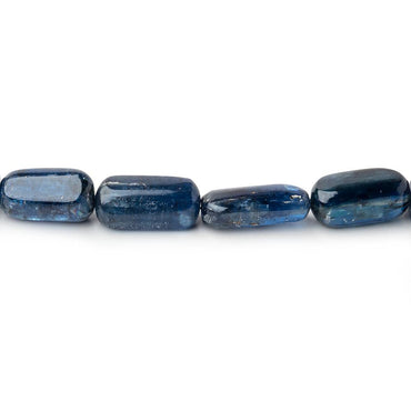 12x8-16x8mm Kyanite plain rectangular nuggets 8 inch 13 beads (ONLINE ORDER ONLY)