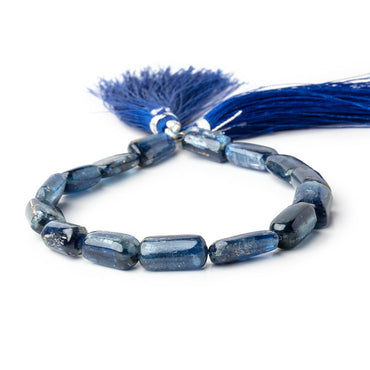 12x8-16x8mm Kyanite plain rectangular nuggets 8 inch 13 beads (ONLINE ORDER ONLY)