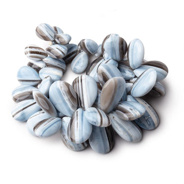 12x8-24x15mm Banded Owyhee Opal Plain Pear Beads 7 inch 44 pieces AA (ONLINE ORDER ONLY)