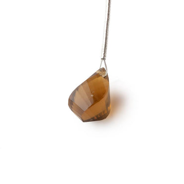 12x8mm Whiskey Quartz Faceted Twist Focal Bead 1 piece (ONLINE ORDER ONLY)
