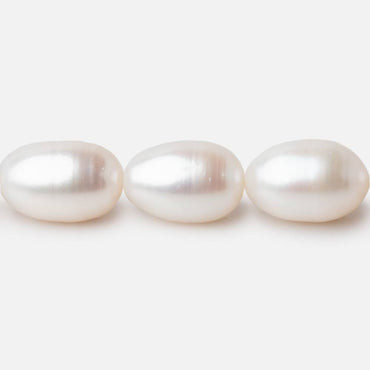12x9-14x9mm Cream Baroque Freshwater Pearls 15.5 inch 30 pieces AA (ONLINE ORDER ONLY)