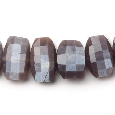 12x9-15x10mm Chocolate Moonstone Side Drill Cushion Beads 8 inch 21 pcs (ONLINE ORDER ONLY)