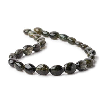 12x9-15x11mm Green Tourmaline Plain Nugget Beads 15.75 inch 27 pieces (ONLINE ORDER ONLY)