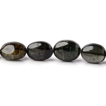 12x9-15x11mm Green Tourmaline Plain Nugget Beads 15.75 inch 27 pieces (ONLINE ORDER ONLY)