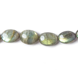 12x9-16x12mm Labradorite Plain Oval Nuggets 16 Inch 32 piece (ONLINE ORDER ONLY)