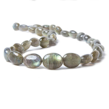 12x9-16x12mm Labradorite Plain Oval Nuggets 16 Inch 32 piece (ONLINE ORDER ONLY)