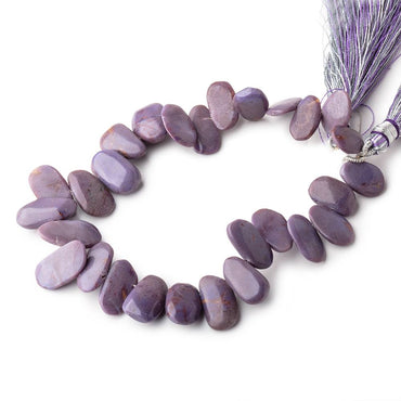 12x9-16x9mm Turkish Purple Jade Plain Freeform Beads 8 inch 27 pieces (ONLINE ORDER ONLY)