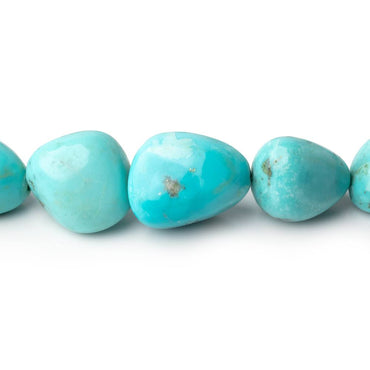 12x9-19x14mm Sleeping Beauty Turquoise Plain Nugget 19 inch 33 Beads AAA (ONLINE ORDER ONLY)