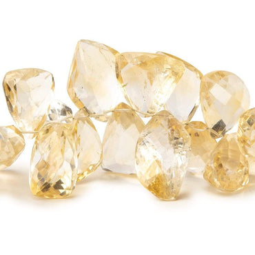12x9-25x13mm Citrine top drill Faceted Free Shape 8 inch 46 beads AAA (ONLINE ORDER ONLY)