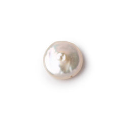 14mm Creamy White Coin Freshwater Pearl Focal 1 piece (ONLINE ORDER ONLY)