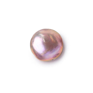 13-14mm Lilac Coin Freshwater Pearl Focal 1 piece (ONLINE ORDER ONLY)