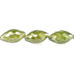 13-16mm Idocrase Faceted Marquise Beads 8 inch 14 pieces (ONLINE ORDER ONLY)