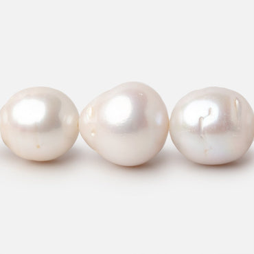 13-16mm Off White Baroque Freshwater Pearls 16 inch 29 pieces (ONLINE ORDER ONLY)