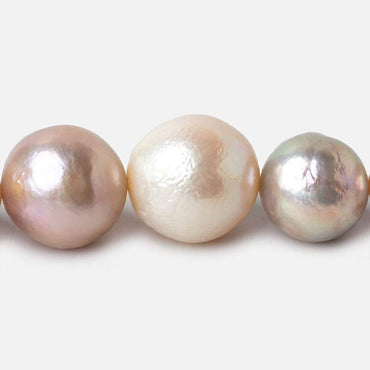 13-16mm Tri Color Baroque Freshwater Pearl 16 inch 30 pieces (ONLINE ORDER ONLY)
