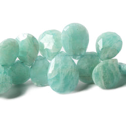 13-20mm Amazonite Faceted Pear Beads 8 inch 36 pieces (ONLINE ORDER ONLY)