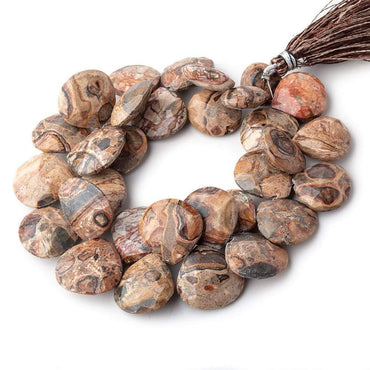 13-20mm Bird's Eye Jasper Faceted Heart Beads 8 inch 31 pieces (ONLINE ORDER ONLY)