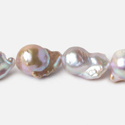 13-21mm Lilac Ultra Baroque Freshwater Pearls 16 inch 24 pieces (ONLINE ORDER ONLY)