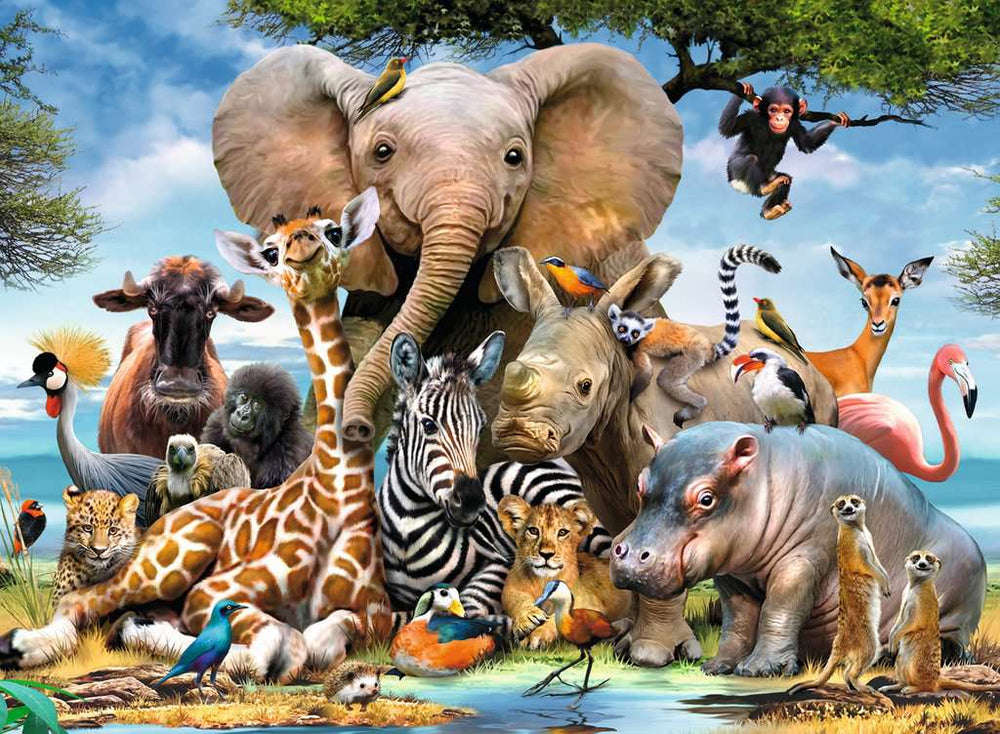 Puzzle: African Friends (ONLINE ORDER ONLY)