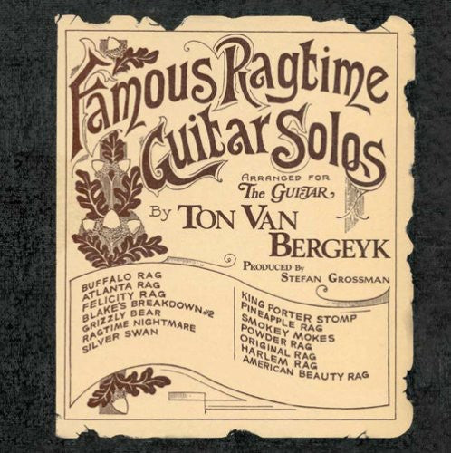Famous Ragtime Guitar Solos [CD]