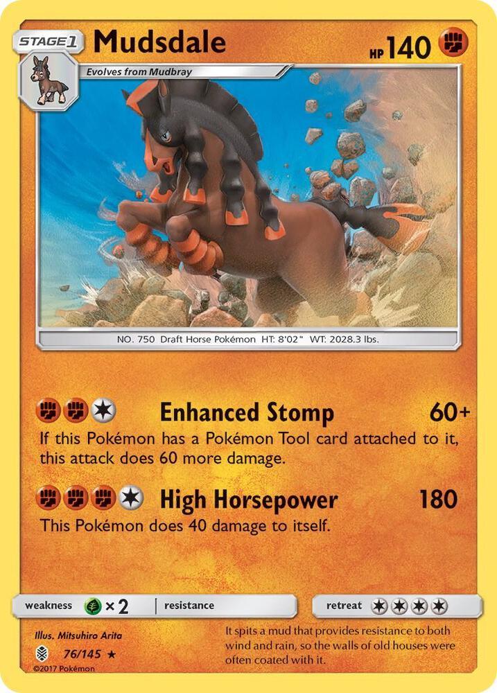 Mudsdale (76/145) [Sun & Moon: Guardians Rising] (Online Only)