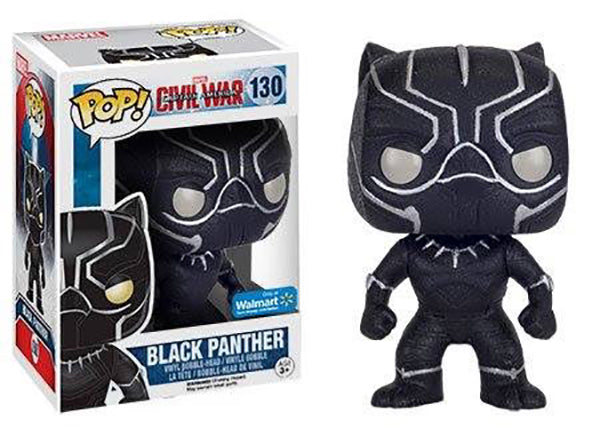 Black Panther (Onyx Glitter, Captain America Civil War) 130 - Walmart Exclusive (Online Order Only)