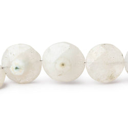 12.5-15mm Solar Quartz faceted coin beads 8 inch 15 pieces (ONLINE ORDER ONLY)