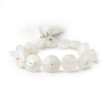 12.5-15mm Solar Quartz faceted coin beads 8 inch 15 pieces (ONLINE ORDER ONLY)