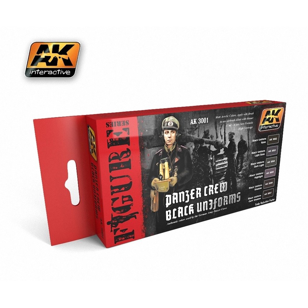 AK Interactive: Panzer Crew Black Uniforms (ONLINE ORDER ONLY)