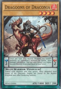 Dragoons of Draconia [DEM3-EN006] Common (ONLINE ORDER ONLY)