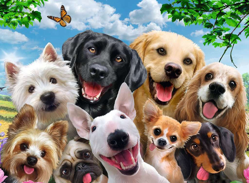 Puzzle: Delighted Dogs (ONLINE ORDER ONLY)