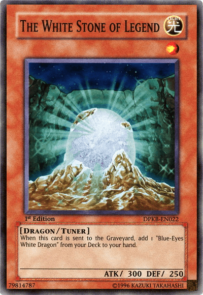 The White Stone of Legend [DPKB-EN022] Super Rare (ONLINE ORDER ONLY)