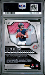 Graded 2024 Panini Prizm Caleb Williams #301 Silver Prizm Rookie RC Football Card PSA 10 Gem Mint (ONLINE ORDER ONLY)