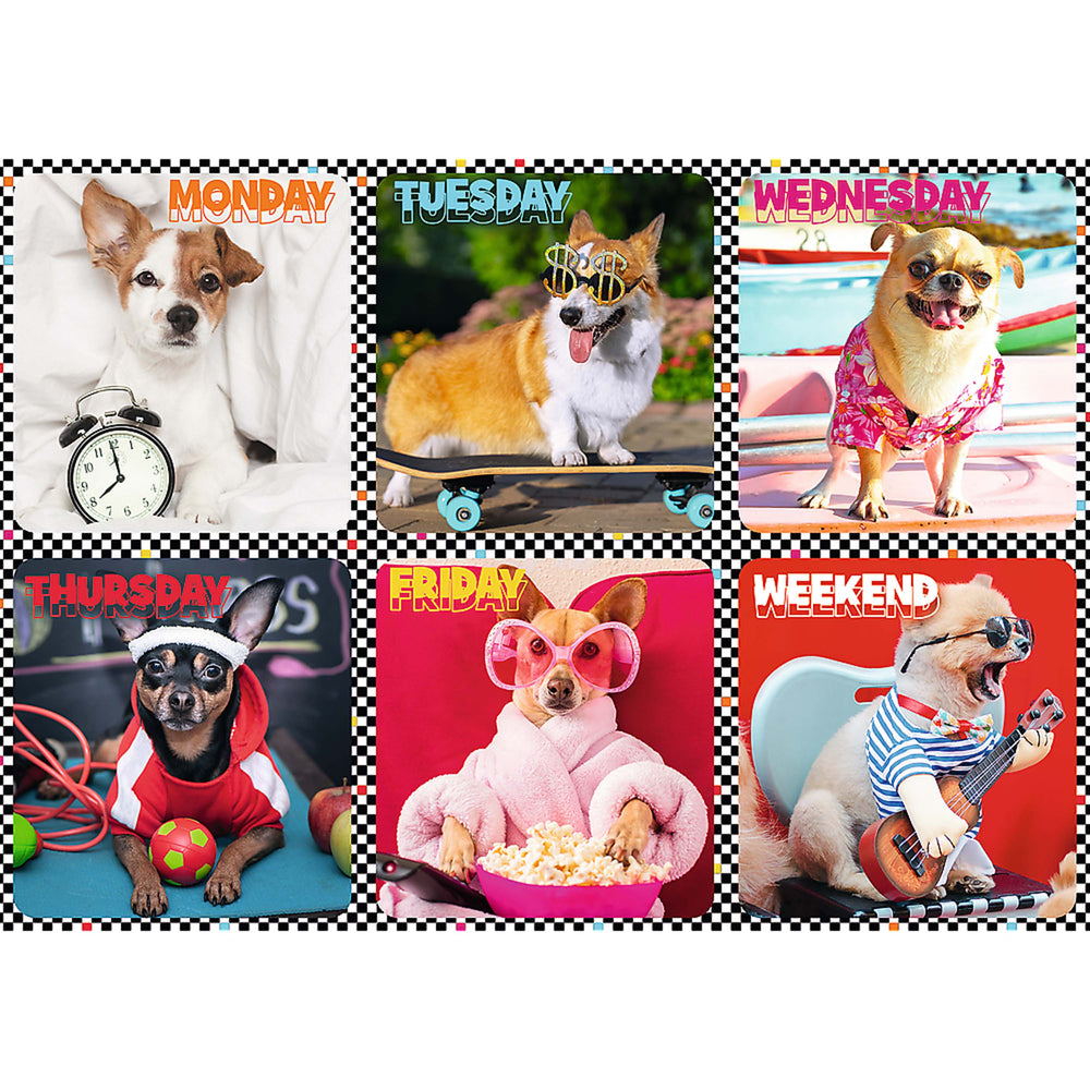 Trefl Red 200 Piece Kids Puzzle - Happy Dogs (ONLINE ORDER ONLY)