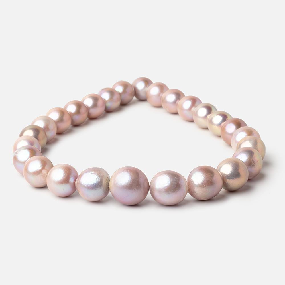 13.5-18mm Petal Pink Baroque Freshwater Pearls 16 inch 26 Beads (ONLINE ORDER ONLY)