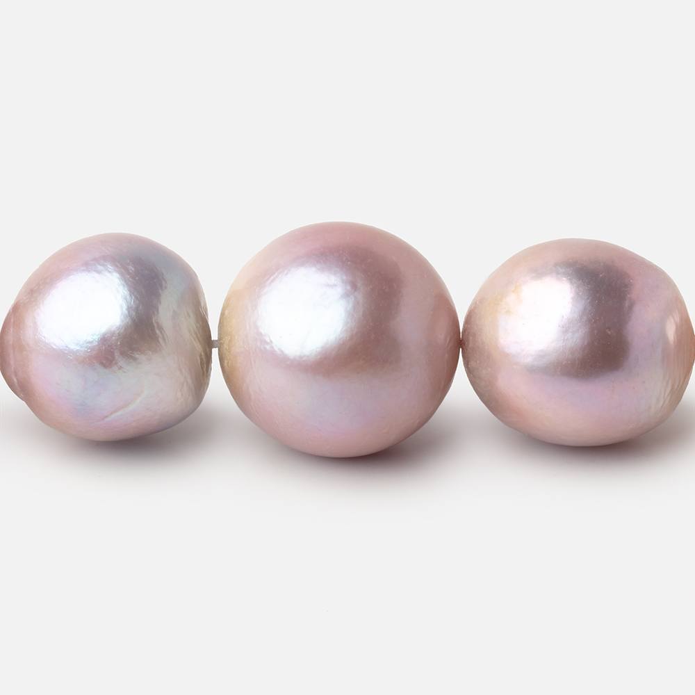 13.5-18mm Petal Pink Baroque Freshwater Pearls 16 inch 26 Beads (ONLINE ORDER ONLY)