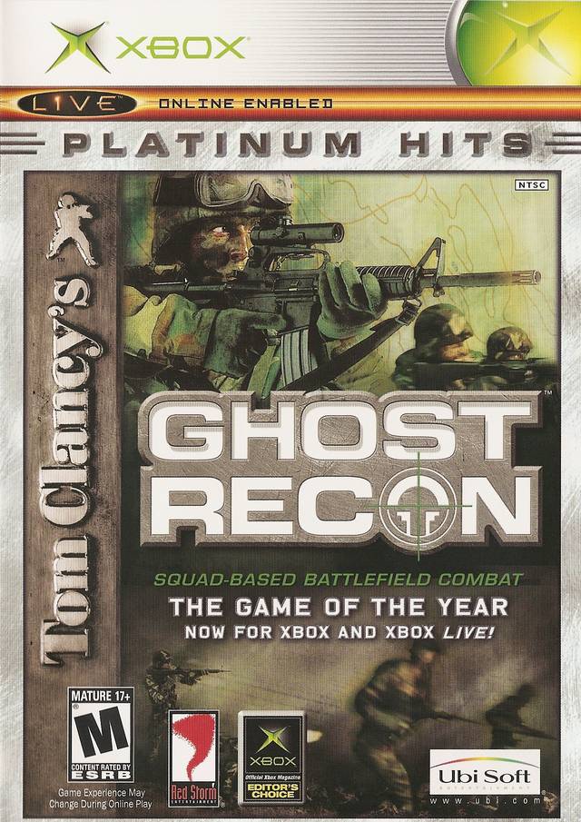 Tom Clancy's Ghost Recon (Platinum Hits) (Xbox) (ONLINE ORDER ONLY)
