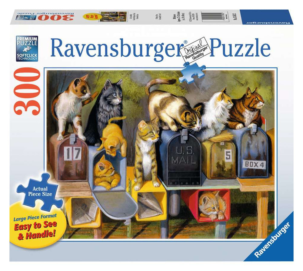 Puzzle: Large Format - Cat's Got Mail (ONLINE ORDER ONLY)