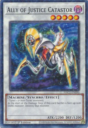 Ally of Justice Catastor (Duel Terminal) [HAC1-EN090] Common (ONLINE ORDER ONLY)