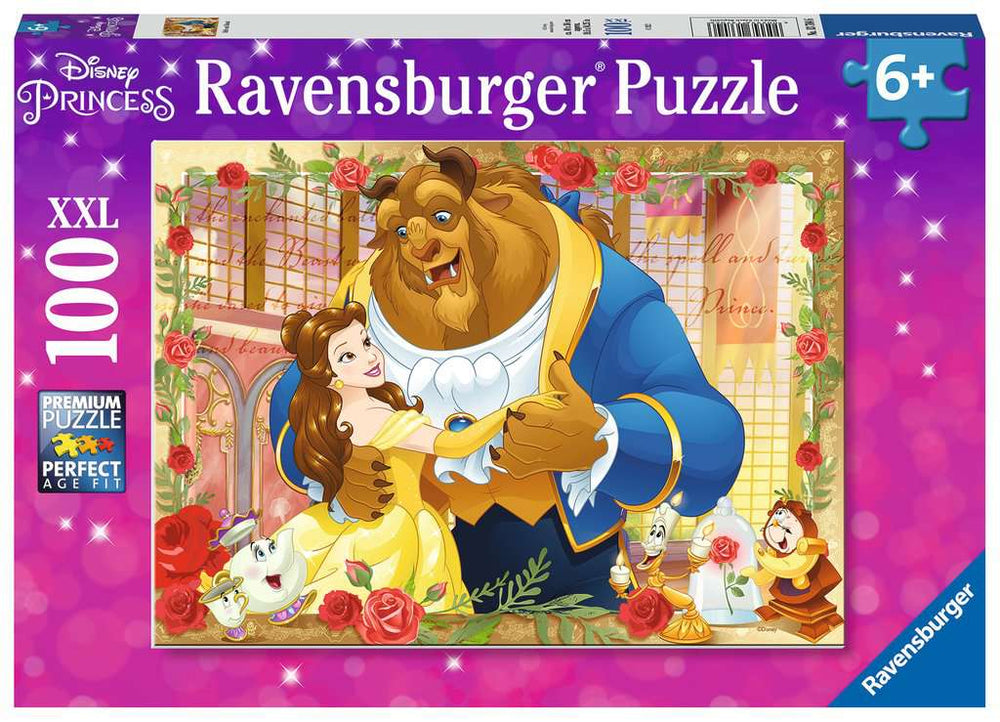 Glitter Puzzle: Disney - Belle & Beast (ONLINE ORDER ONLY)