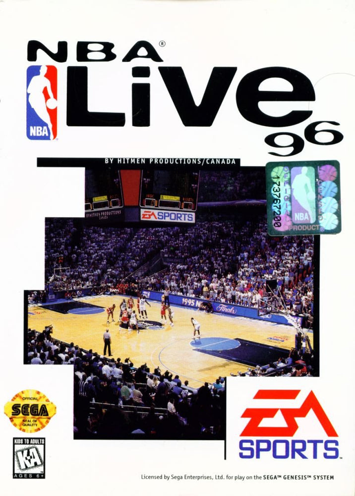 NBA Live 96 (Sega Genesis) (ONLINE ORDER ONLY)